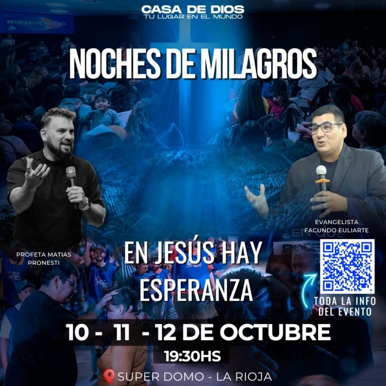 Noche de Milagros – Jesús es mi Esperanza