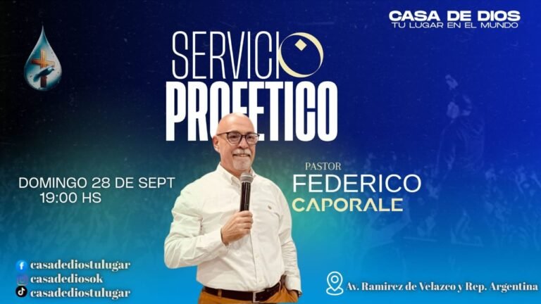 Servicio General en vivo 28 Sep 2025