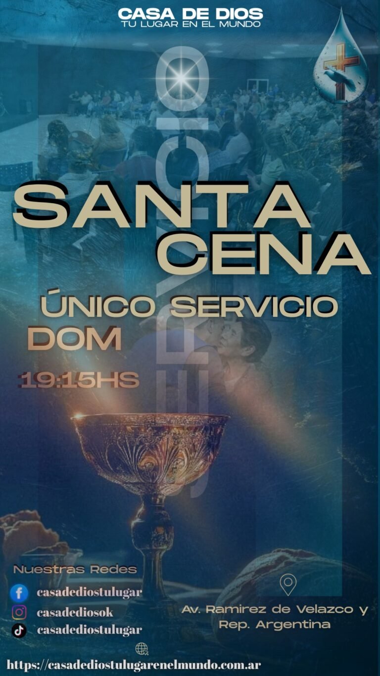 Predica “Santa Cena”