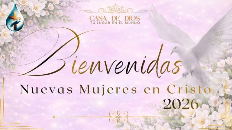 Servicio Especial – Recibimos a las Nuevas Mujeres de Encuentro ✨